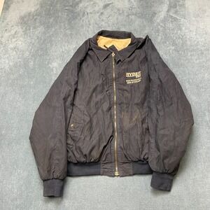 VTG Norman Todd Jacket Men Medium Black Ryder TRS San Francisco Mini Storage